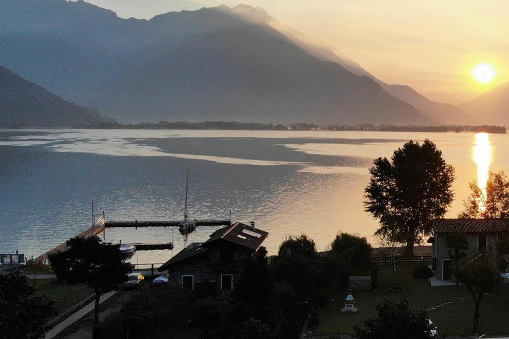 Villetta Maurizia Domaso Bagian luar foto